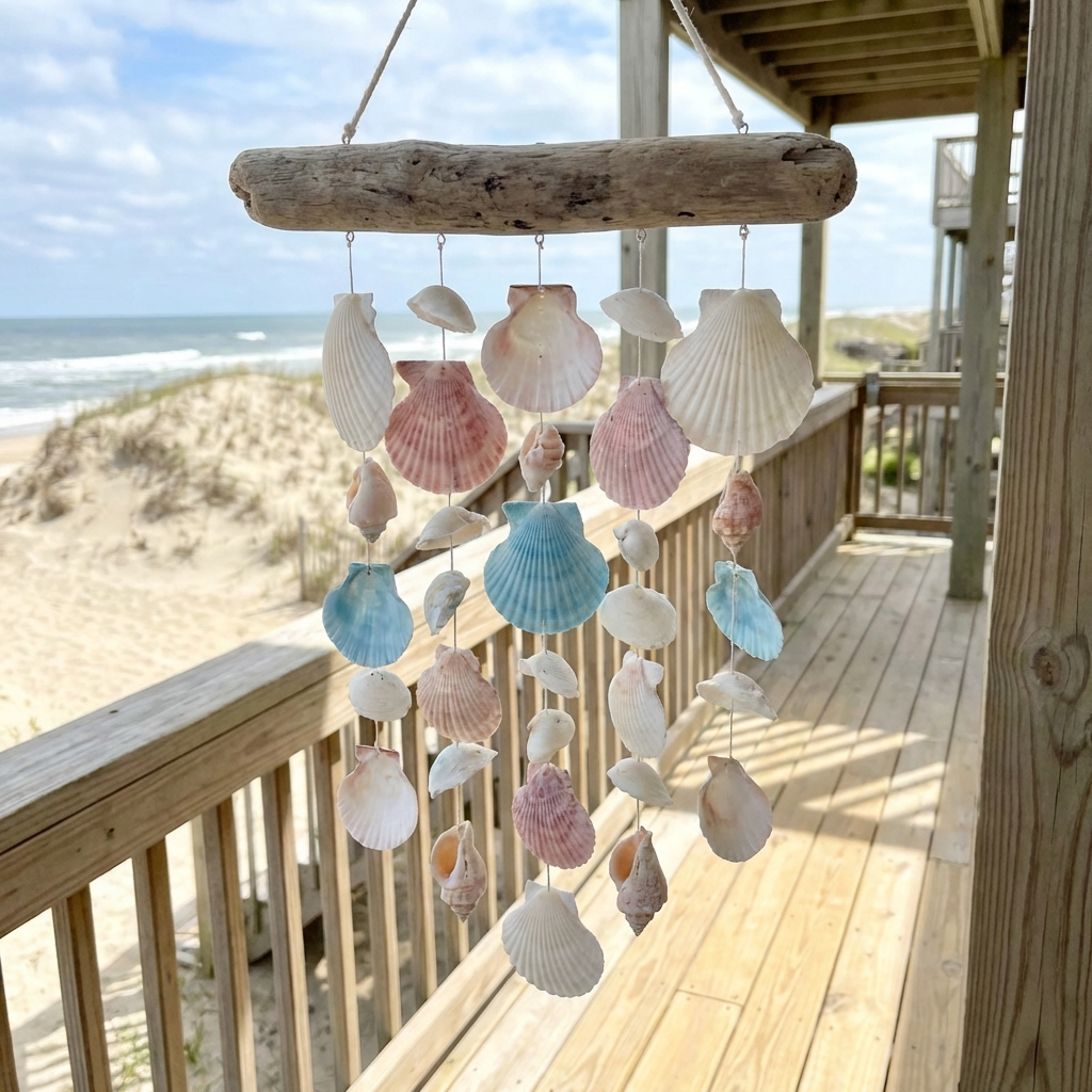 Gift-Ready | Natural Seashell Coastal Charm | Dreamy Ocean Décor