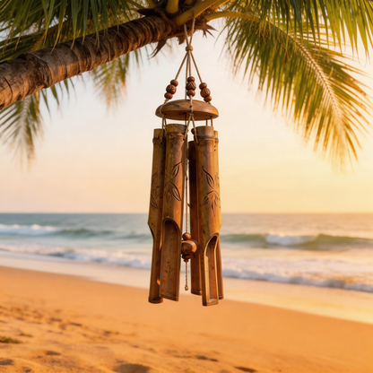 Gift-Loved | Handcrafted Bamboo Forest Chimes | Soothing Nature Melody