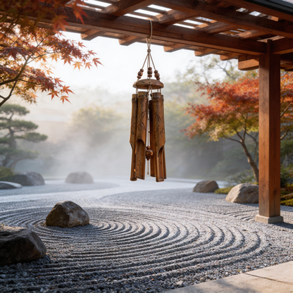 Gift-Loved | Handcrafted Bamboo Forest Chimes | Soothing Nature Melody