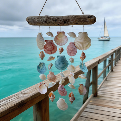 Gift-Ready | Natural Seashell Coastal Charm | Dreamy Ocean Décor