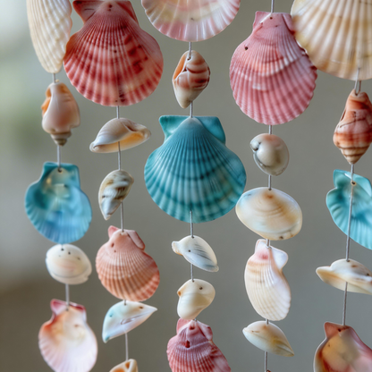 Gift-Ready | Natural Seashell Coastal Charm | Dreamy Ocean Décor