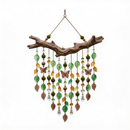 Gift-Perfect | Driftwood Forest Wind Chimes | Magical Garden Accent